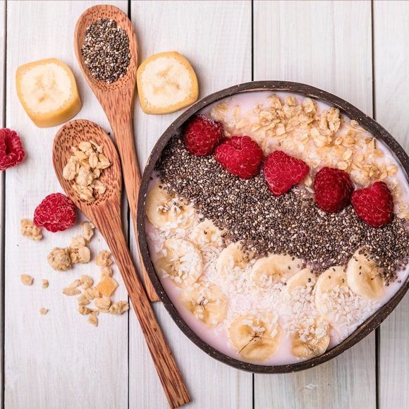 4 Coconut bowls, natural handmade, eco friendly, vegan bowl, salad bowl - Picture 4 of 8